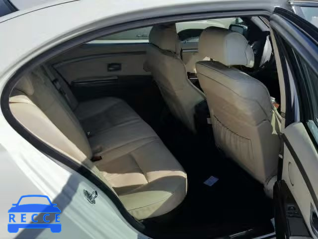 2008 BMW 750 LI WBAHN83528DT79059 зображення 5