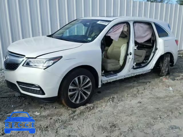 2016 ACURA MDX TECHNO 5FRYD4H47GB027809 зображення 1