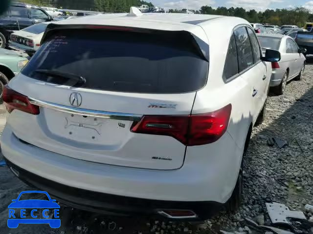 2016 ACURA MDX TECHNO 5FRYD4H47GB027809 зображення 3