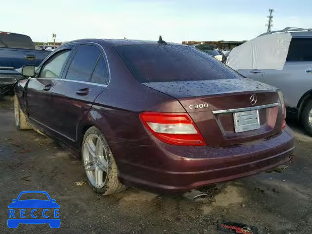 2009 MERCEDES-BENZ C 300 WDDGF54X79F219894 image 2