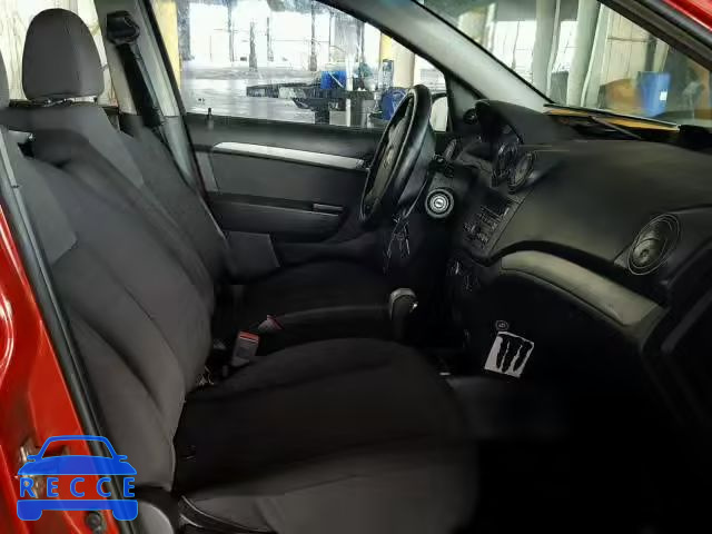 2009 CHEVROLET AVEO LS KL1TD56EX9B301448 зображення 4