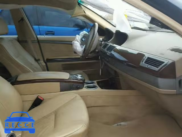 2005 BMW 745 I WBAGL635X5DP76214 зображення 4