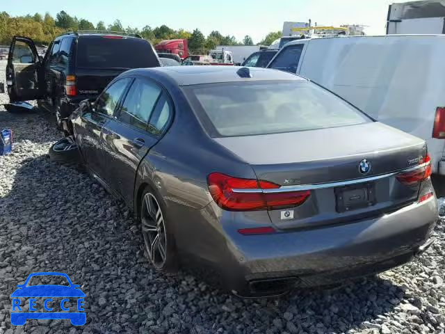 2016 BMW 750 WBA7F2C58GG419714 зображення 2