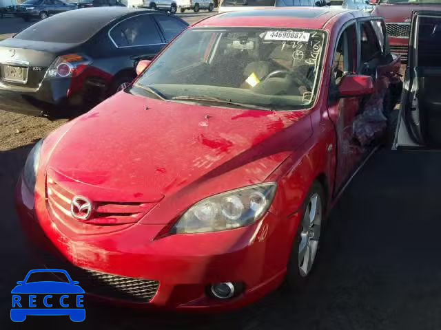 2004 MAZDA 3 HATCHBAC JM1BK143241112697 image 1