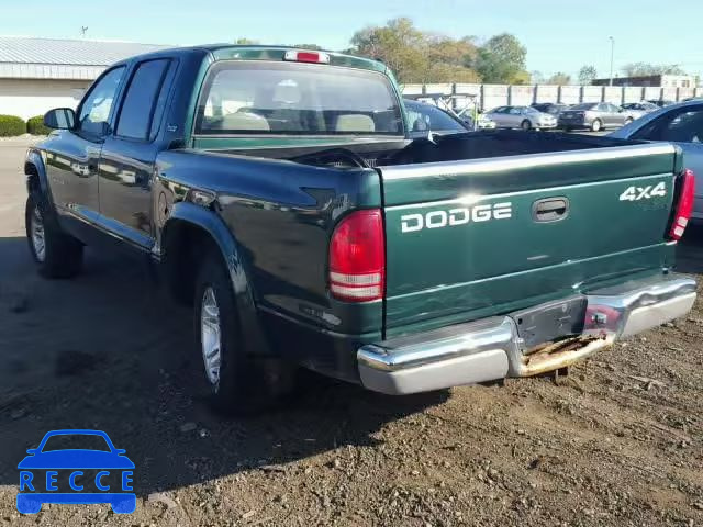 2001 DODGE DAKOTA QUA 1B7GG2ANX1S180917 image 2