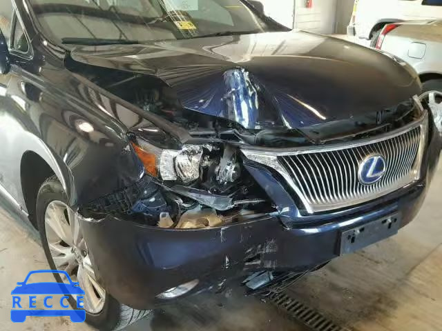 2010 LEXUS RX 450 JTJBC1BA2A2411320 image 8