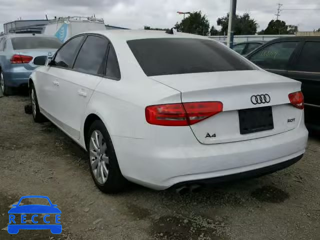 2013 AUDI A4 PREMIUM WAUAFAFL1DA177440 image 2