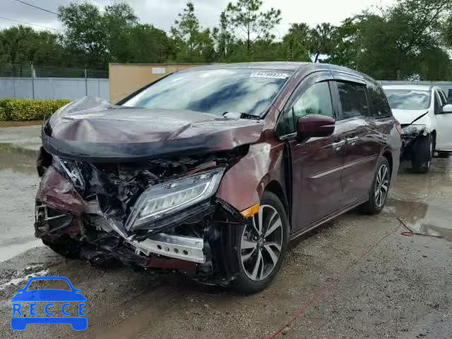 2018 HONDA ODYSSEY EL 5FNRL6H95JB020073 image 1