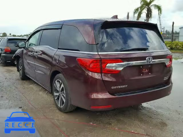 2018 HONDA ODYSSEY EL 5FNRL6H95JB020073 image 2