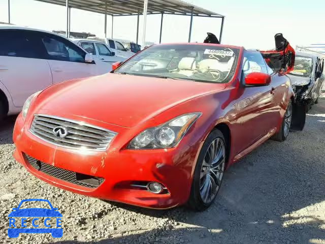 2012 INFINITI G37 BASE JN1CV6FE5CM201199 зображення 1