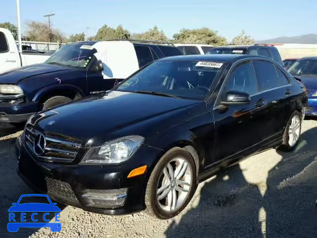 2014 MERCEDES-BENZ C 250 WDDGF4HB5EA948542 зображення 1