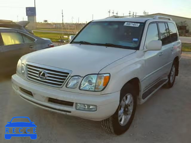 2006 LEXUS LX 470 JTJHT00W664010755 image 1