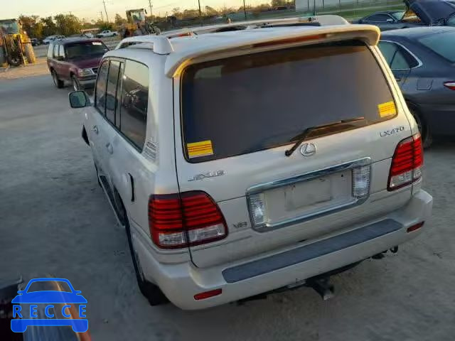 2006 LEXUS LX 470 JTJHT00W664010755 image 2