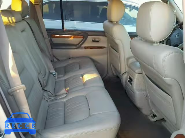 2006 LEXUS LX 470 JTJHT00W664010755 image 5