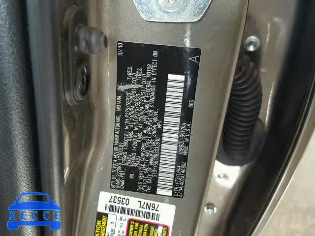 2011 TOYOTA SEQUOIA 5TDYY5G17BS032810 image 9