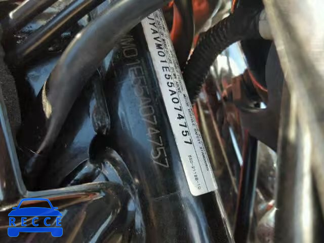 2005 YAMAHA XVS65 JYAVM01E55A074757 image 9