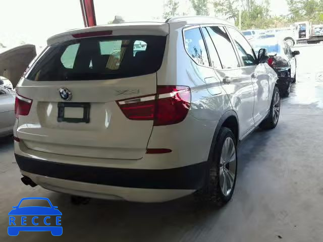 2012 BMW X3 5UXWX7C56CL736593 зображення 3