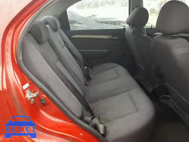 2008 CHEVROLET AVEO BASE KL1TD56608B156198 image 5
