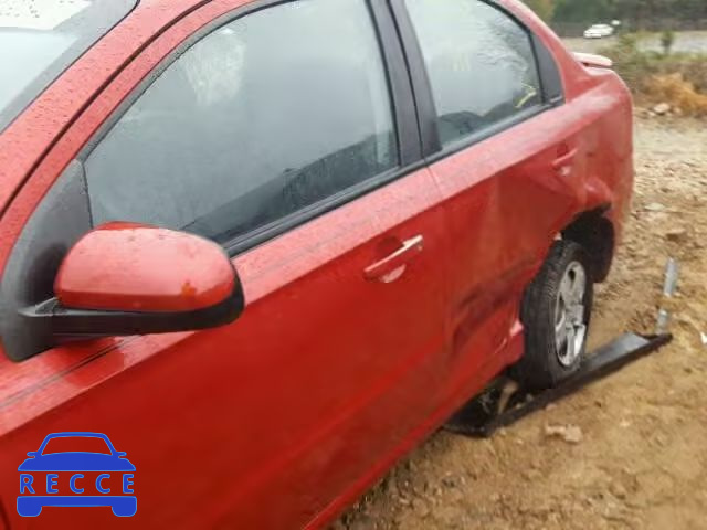 2008 CHEVROLET AVEO BASE KL1TD56608B156198 image 8