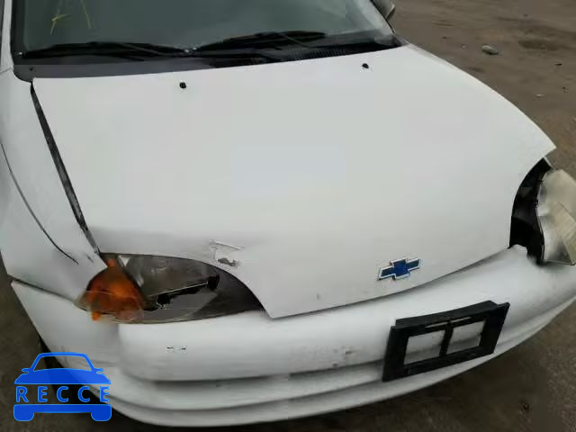 1998 CHEVROLET METRO 2C1MR5222W6736633 Bild 8