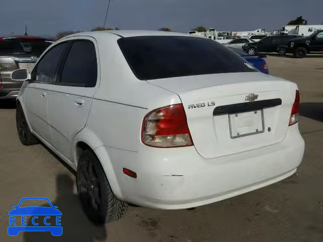 2006 CHEVROLET AVEO BASE KL1TD56696B515819 image 2