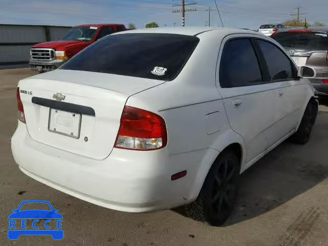 2006 CHEVROLET AVEO BASE KL1TD56696B515819 image 3