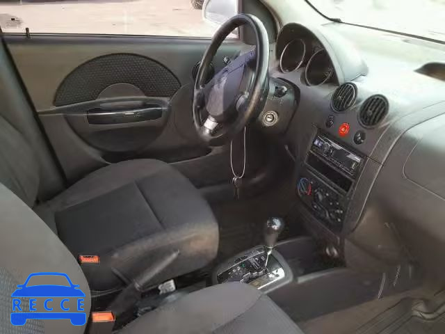 2006 CHEVROLET AVEO BASE KL1TD56696B515819 image 8