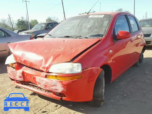 2007 CHEVROLET AVEO BASE KL1TD66647B762883 image 1