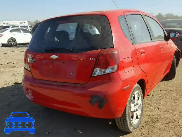 2007 CHEVROLET AVEO BASE KL1TD66647B762883 image 3