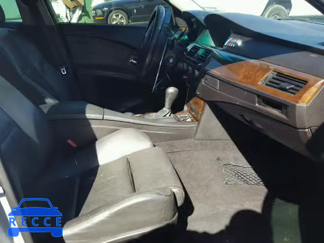 2005 BMW 545 I WBANB335X5CN65660 image 4