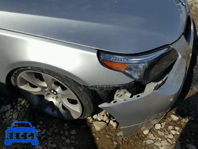 2005 BMW 545 I WBANB335X5CN65660 image 8