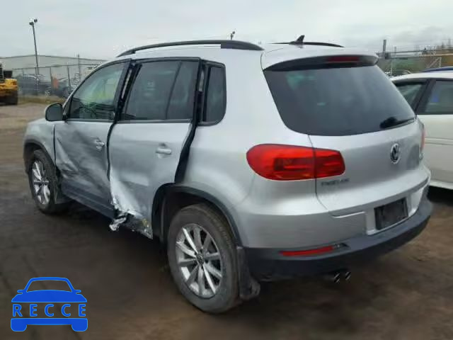 2017 VOLKSWAGEN TIGUAN WOL WVGNV7AX9HW507785 зображення 2