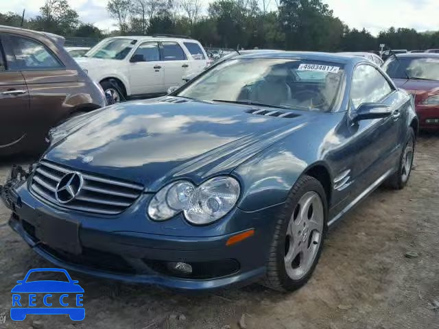 2004 MERCEDES-BENZ SL 500 WDBSK75F24F082887 image 1