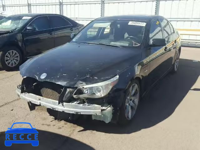 2007 BMW 550 I WBANB535X7CP07083 image 1