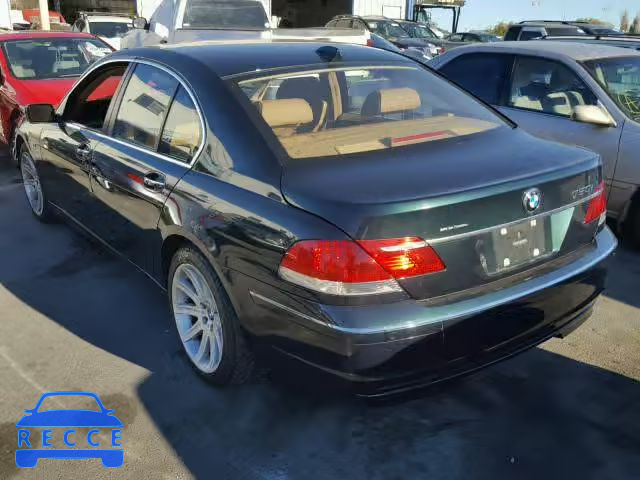 2006 BMW 750 I WBAHL83536DT02395 image 2