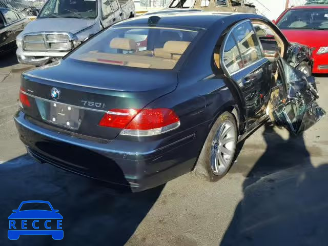 2006 BMW 750 I WBAHL83536DT02395 зображення 3