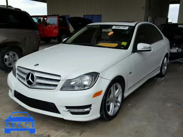 2012 MERCEDES-BENZ C 250 WDDGF4HB6CR209937 зображення 1