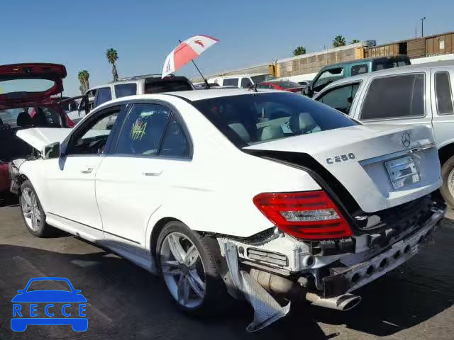 2014 MERCEDES-BENZ C 250 WDDGF4HB8EG205466 зображення 2