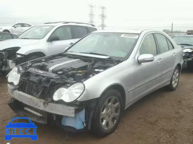 2005 MERCEDES-BENZ C 240 WDBRF61J85A776568 image 1