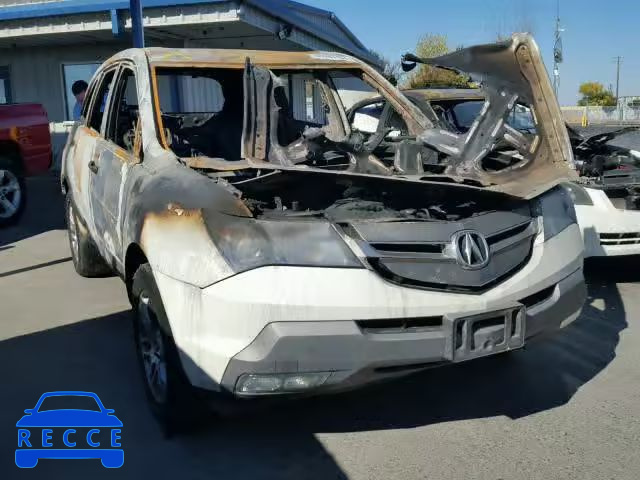 2007 ACURA MDX TECHNO 2HNYD28497H521924 зображення 0