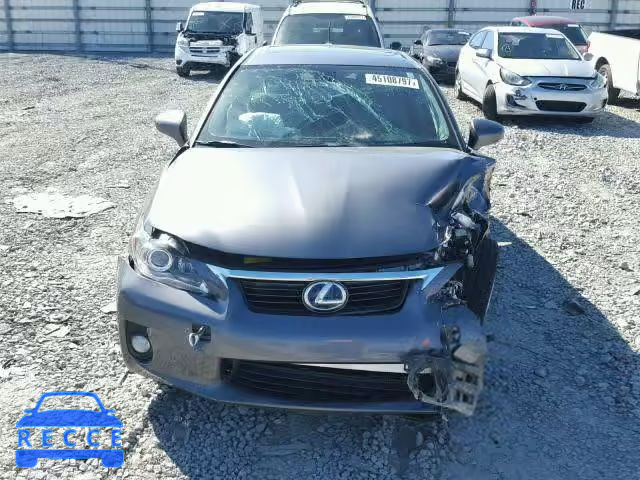 2012 LEXUS CT 200 JTHKD5BH7C2105056 зображення 8