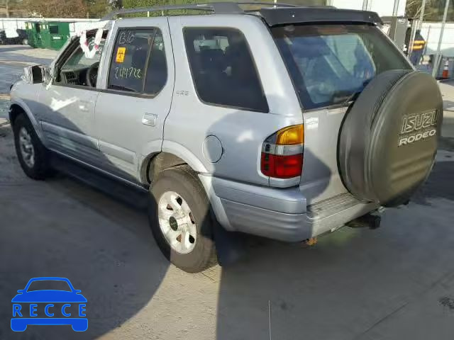 1999 ISUZU RODEO 4S2CM58W8X4383989 image 2