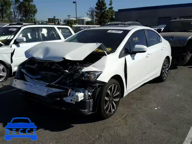 2015 HONDA CIVIC EXL 19XFB2F92FE288545 image 1