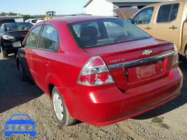 2010 CHEVROLET AVEO LS KL1TD5DE5AB120345 image 2