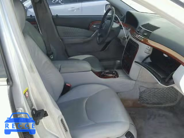 2001 MERCEDES-BENZ S 430 WDBNG70J21A197489 image 4