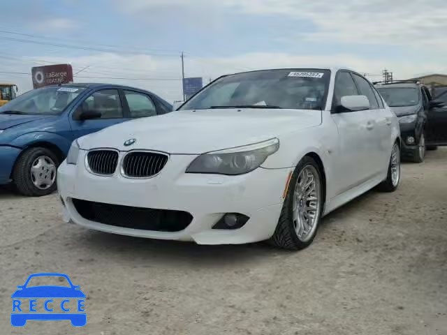 2008 BMW 550 I WBANW53518CT53492 image 1