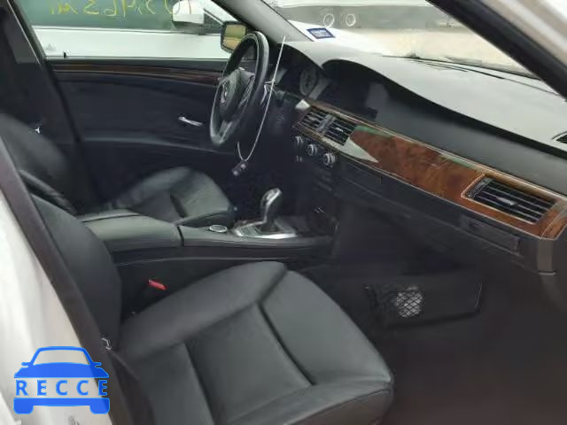 2008 BMW 550 I WBANW53518CT53492 image 4