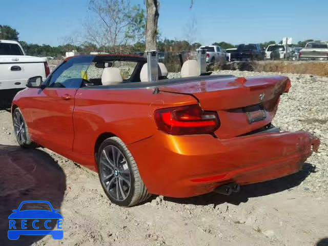 2016 BMW 228 I WBA1K9C57GV322767 image 2