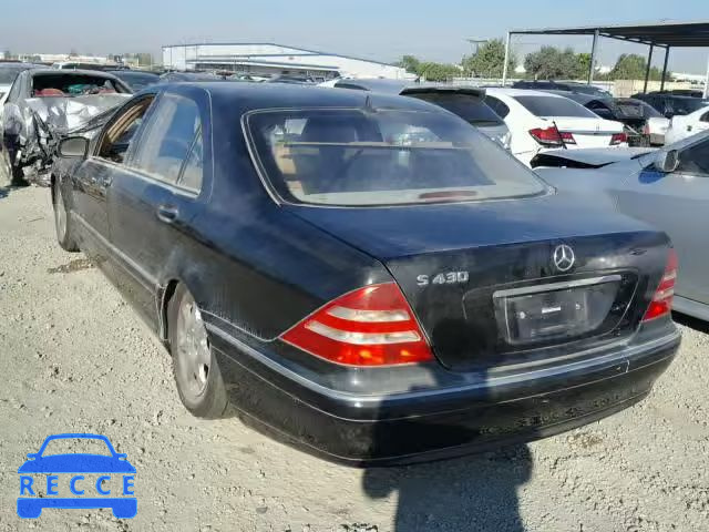 2001 MERCEDES-BENZ S 430 WDBNG70J01A154611 image 2