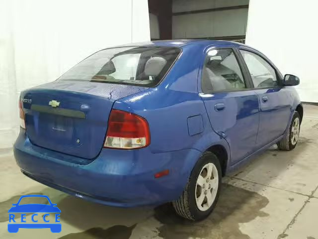 2005 CHEVROLET AVEO BASE KL1TD52695B345403 image 3